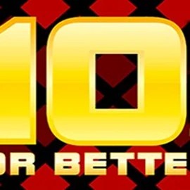 10s or Better slot logo by 1x2gaming at PlayMojo Casino
