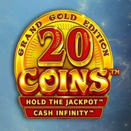 Slots logo of 20 Coins Grand Gold Edition from Wazdan at PlayMojo Casino