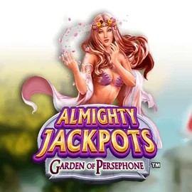 Almighty Jackpots: Garden of Persephone logo by Novomatic PlayMojo Casino