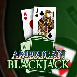 American Blackjack logo by Habanero at PlayMojo Casino