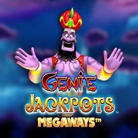 Genie Jackpots Megaways online game logo by Blueprint Gaming on playmojos.de