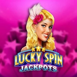 Lucky Spin Jackpots game by Novomatic – logo hosted on PlayMojo Casino