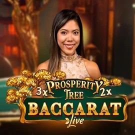 Prosperity Tree Baccarat online game logo by Evolution on playmojos.de