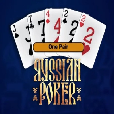 Russian Poker game by OneTouch Games – logo hosted on PlayMojo Casino