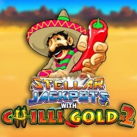 Stellar Jackpots with Chilli Gold x2 online game logo by Lightning Box Game on playmojos.de
