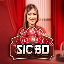Ultimate Sic Bo online game logo by Ezugi on playmojos.de